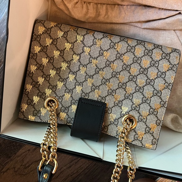 BRAND NEW Gucci Gg Supreme Bee Bag Small - Picture 8 of 8